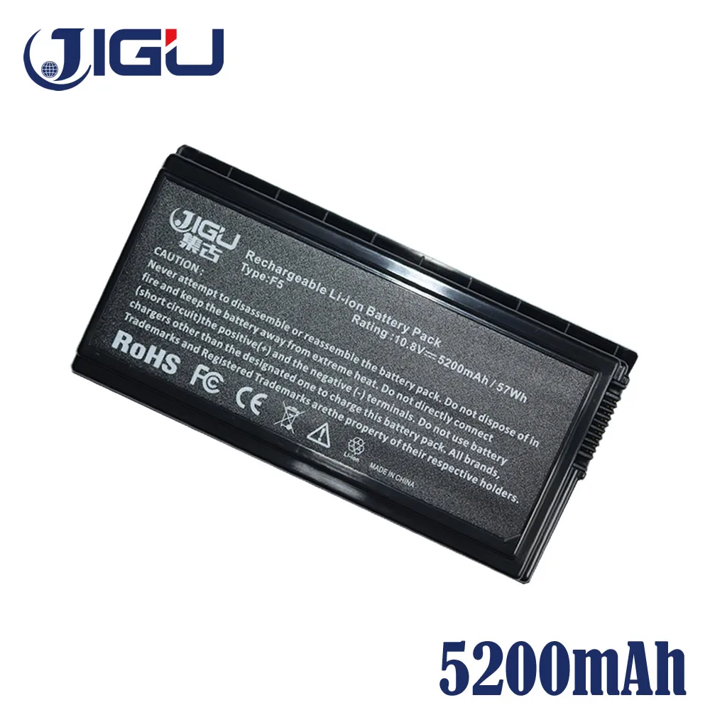 JIGU Аккумулятор для ноутбука Asus A32 F5 90 NLF1B2000Y F5C F5GL F5M F5N F5Ra F5RI F5SL F5Sr F5V F5VI F5VL|laptop