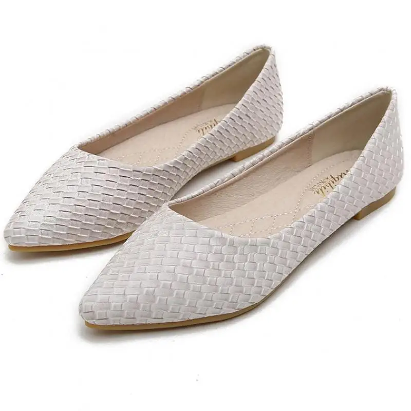 

2018 Women Casual Mocassins Flat Shoes Ladies Summer Ballet Flats Fashion Loafers Lazy Boat Shoes Sapatos Femininos Plus Size 43