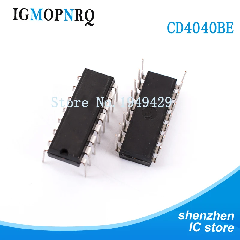 10PCS CD4040BE DIP16 CD4040 Counter IC 12 STAGE BINARY CNTR New ...