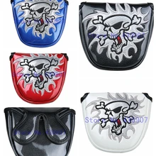 Новинка, 1 предмет, для игры в гольф Череп сумка для клюшек Чехлы для игры в гольф, Suntex's DIY магнит для Кэмерон оды 2-шаровые промежуточный вал сбоку Shaf