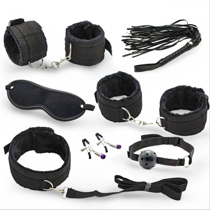 Секс-игрушки для женщин БДСМ Связывание Набор нейлон сдержанное БДСМ наручники для секса бондаж раба флирт игры эротические игрушки для