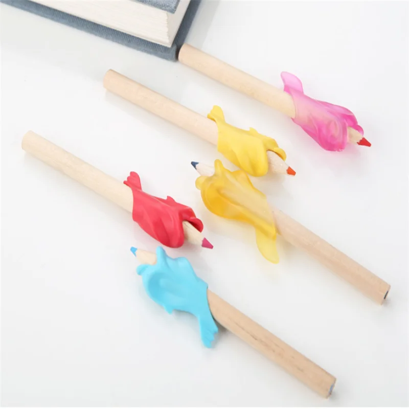 

1Pcs Children Pencil Holder Writing Hold Pen Grip Posture Correction Tool Fish