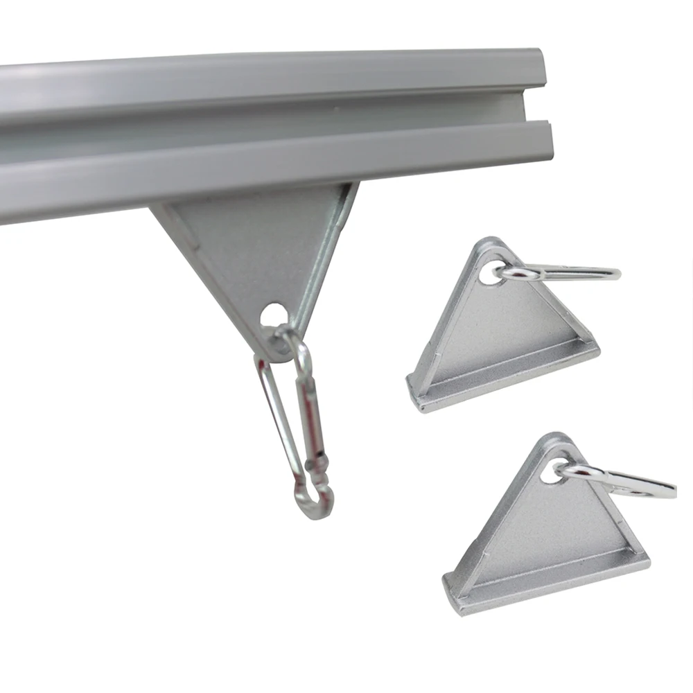 5 шт. металлический алюминиевый сплав вешалка крючок зажим для 3030 4040 4545 алюминиевый профиль