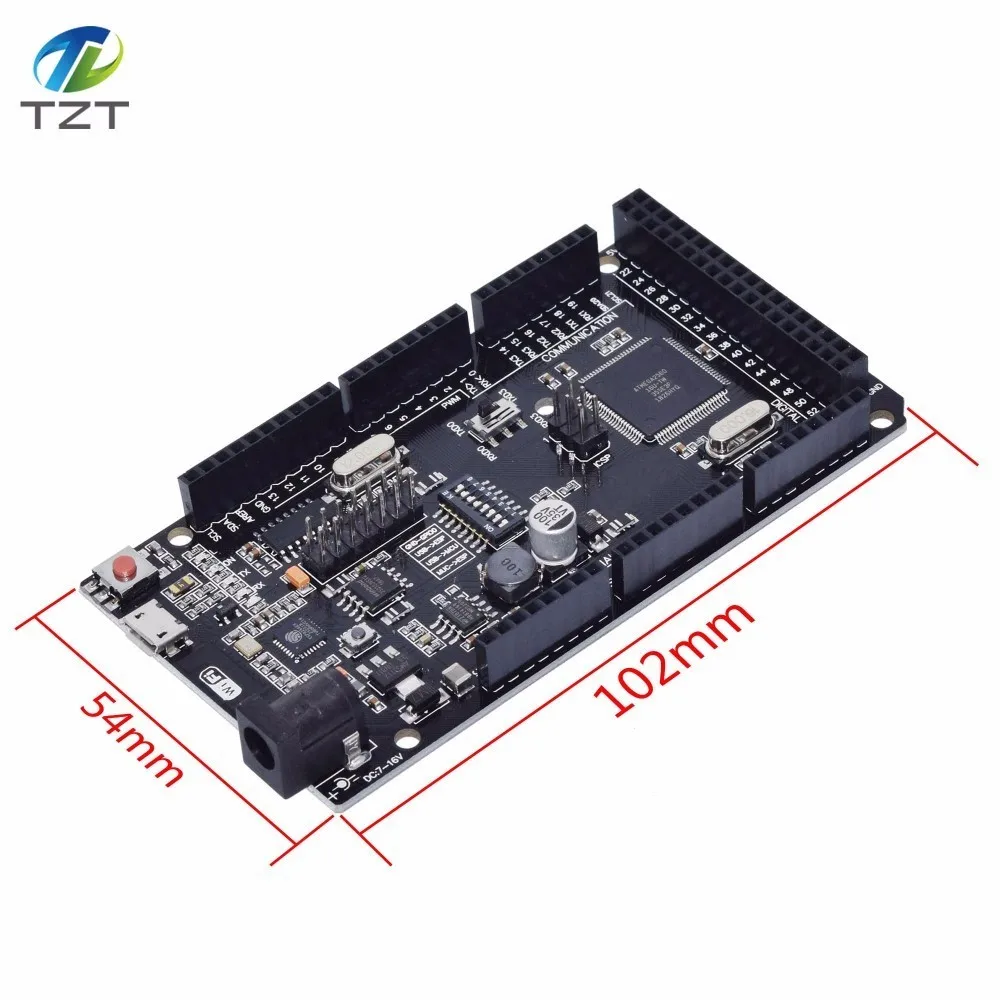 Mega2560 Mega 2560 R3(ATmega2560-16AU Ch340g) Avr Usb плата развития Mega2560 для Arduino