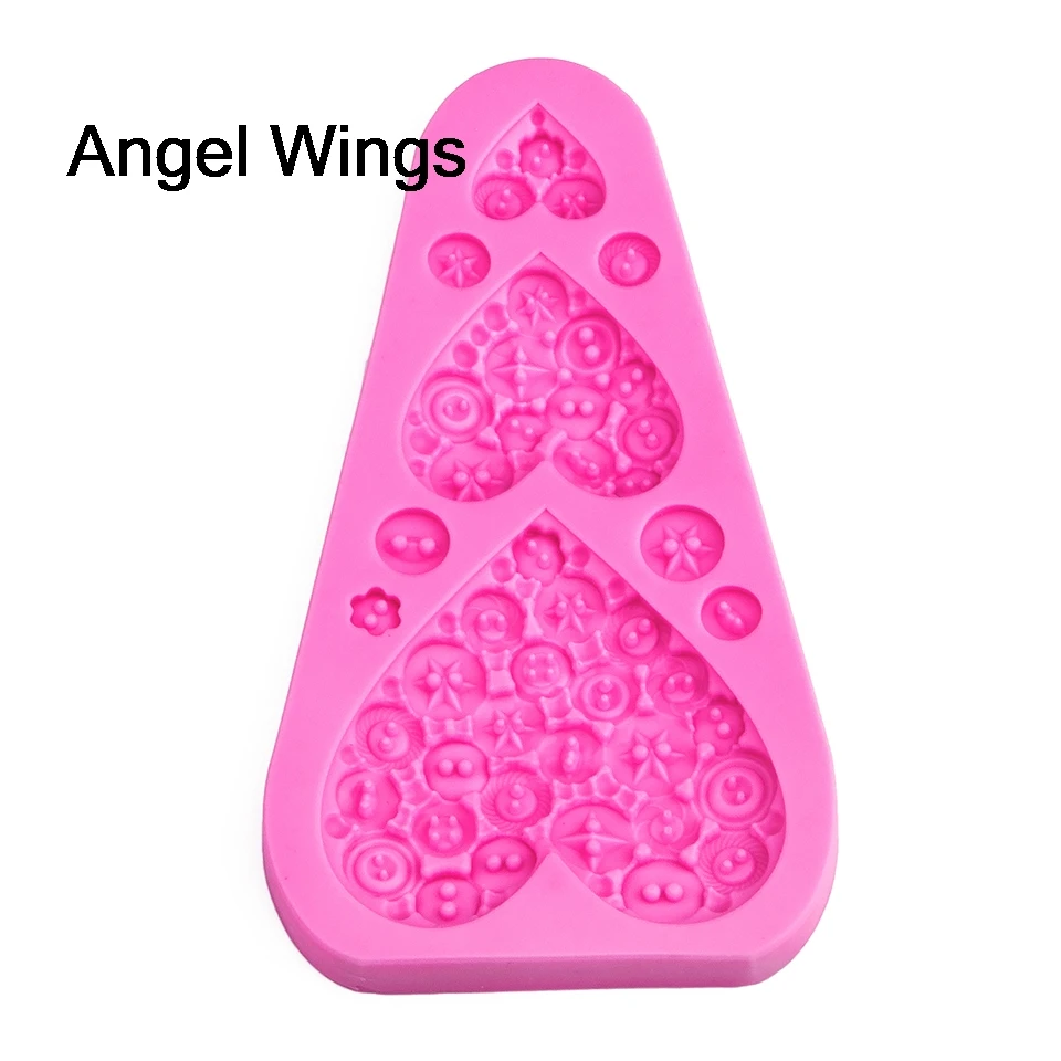 

3D Silicone mold Cake Decoration Tools Button Reverse forming for Pillar shaped for Polymer Clay Chocolate Pastry FT-1246