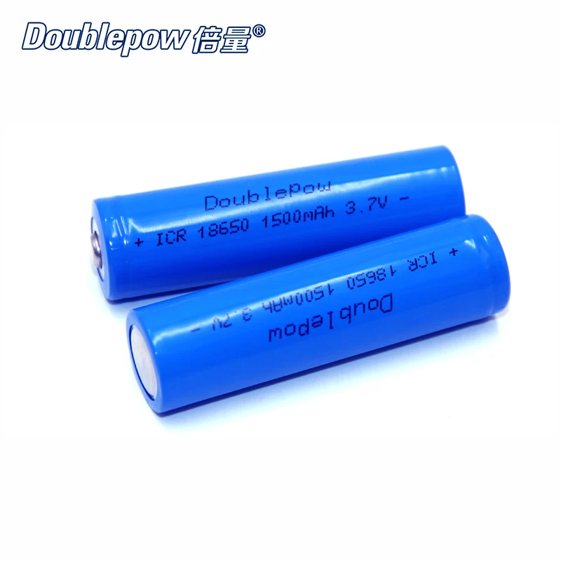 4 шт./лот Бесплатная доставка Горячая Распродажа Doublepow DP 18650 1500mA 3 7 в литий ионная