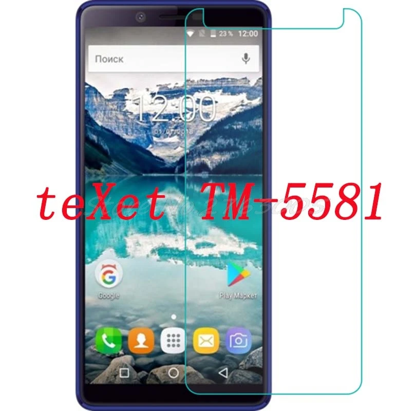 

Smartphone Tempered Glass for teXet TM-5581 TM5581 TM 5581 Explosion-proof Protective Film Screen Protector cover