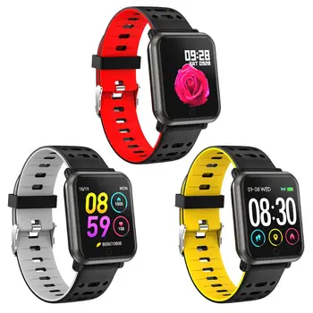 

P11 Colorful Screen Smart Bracelet Waterproof Sports Wristband Heart Rate Blood Pressure Step Sleep Detection Fitness Tracker