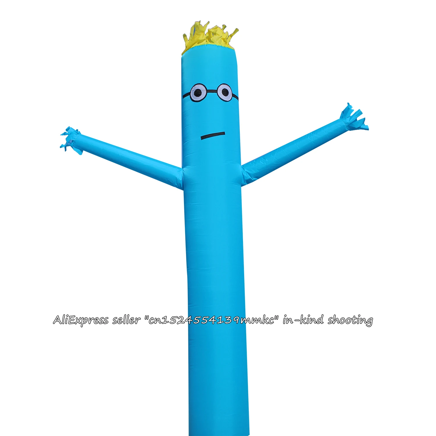 

10FT 3M Air Dancer Sky Dancer Inflatable Tube Puppet Wind Flying for 45CM Blowe (Sky Blue)