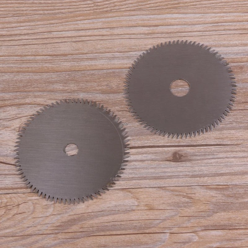 80T Circular HSS Saw Blade Tipped Cutting Disc For Acrylic Plastic