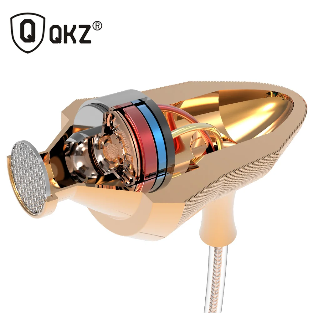 Earphone QKZ DM5 fone de ouvido headset auriculares audifonos DJ mp3 fones de ouvido go pro