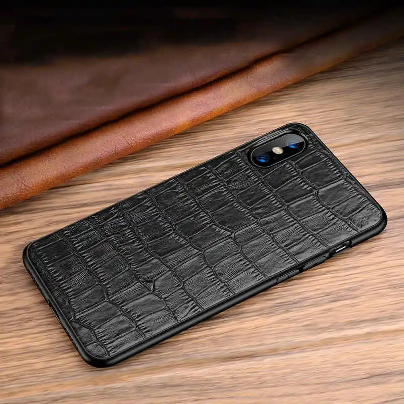 Чехол из натуральной кожи для Iphone X 11 12 Pro чехол XS Max SE 2020 противоударный XR 7 8 Plus 12Mini
