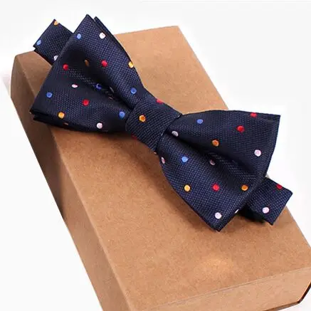 bow tie 13 Дизайнерский галстук-бабочка, высокое качество, мода, мужская рубашка, аксессуары, темно-синий, в горошек, галстук-бабочка для свадьбы, для мужчин,, вечерние, деловые, официальные - Цвет: bow tie 13