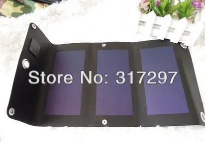 

GGX ENERGY Amorphous Silicon Flexible Solar Panel Charger Folding Slim 3W/5V USB Solar Power Phone/Power Bank Charger
