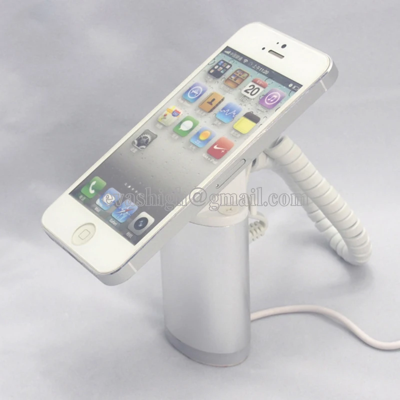 

10PCS Mobile Phone Experience Shop Security Alarm System Stand Samsung Display Holder Cellphone Ipad Anti-theft display Column