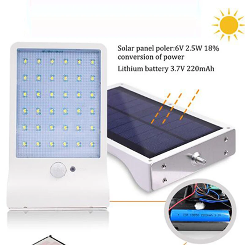 Motion Sensor Solar Led Light Outdoor LED Solar Light For Garden Decoration Solar Lamps For Garden Waterproof Outdoor Lighting (23)