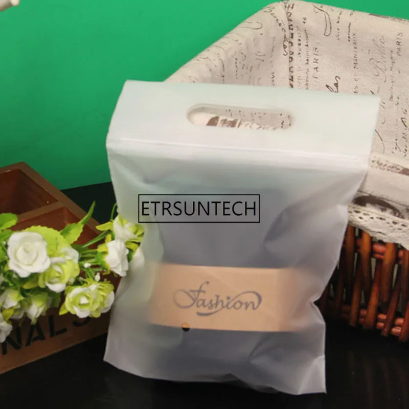 

300pcs EVA towel scrub leggings socks T-shirt packaging bags transparent zip lock plastic bag with handle