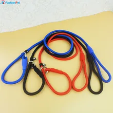 High Quality Nylon Adjustable Training Lead Pet Dog Leash Dog Strap Rope Traction Dog Harness Collar Lead