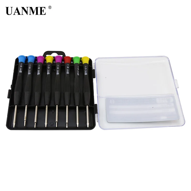 UANME BEST-8801 A B Set Screwdriver Set for iPhone X for iPhone 8 7 6S 6 Repair Tools Opening Disassemble Kit Mobile Phone Tool