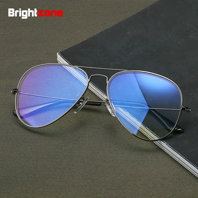 

Brightzone Restore Vintage Pilot Ancient Ways Full Rim Frame Defence Blue Light Blocking Computer Defence Glasses Eyewear Goggle