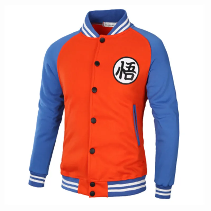 Новый японский аниме Dragon Ball Goku университетская куртка Осенняя Повседневная