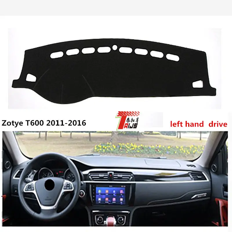 TAIJS левый руль для Zotye T600 2011-2016 изящный Стильный чехол приборной панели автомобиля