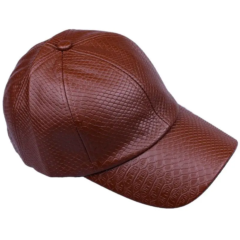 Модные кожаные полиуретановая бейсболка Для мужчин Snapback Кепки s Женская кепка бренд кости зимние шапки для мужчин Gorras плоские бейсболки 2018