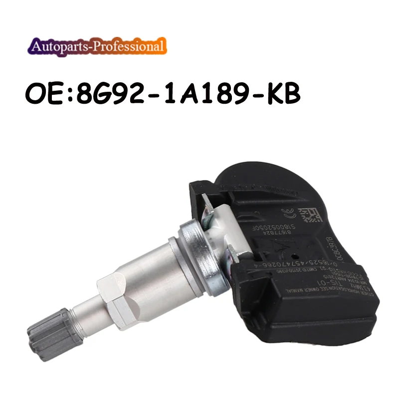 

For Ford Galaxy S-Max Mondeo Tire Pressure Monitoring System TPMS Sensor 8G92-1A189-KB 8G921A189KB 433MHz