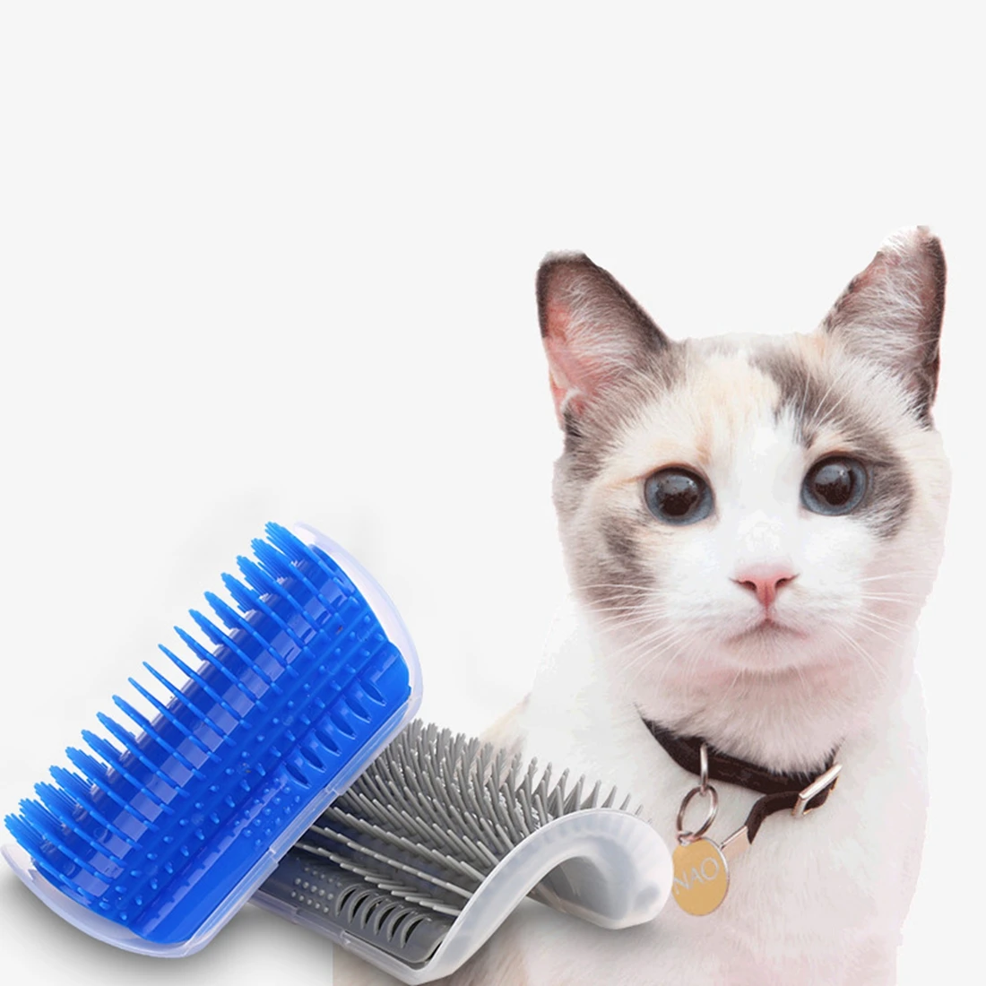 Carrywon Pet Cat Self Groomer Grooming Tool Hair Removal Brush Comb
