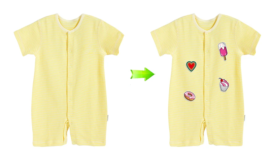 Wholesale Set Of Patches Clothing Deco Washable Diy Accessory Badges Heat Transfer New Design Appliques On Clothes (4)