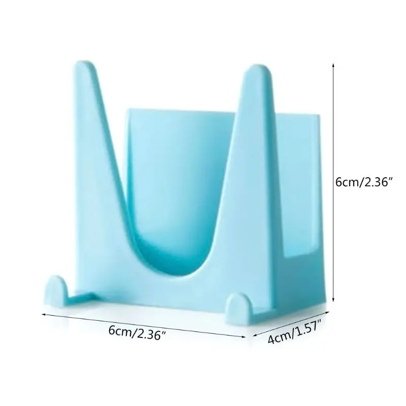 

2 Pcs Kitchen Wall Mounted Pan Pot Cover Lid Sticky Holder Cooking Tool Shelf Organizer Multi-function