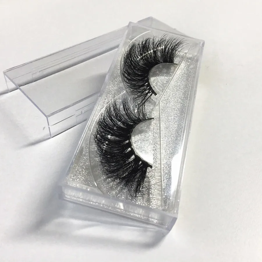 

3D Mink Lashes Handmade 25mm Lashes Volume False Eyelashes Extension Soft False Lashes Fake Eyelashes 100% Real Mink Eyelash