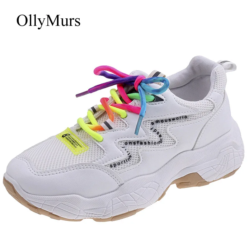 Повседневная обувь женские кроссовки на платформе zapatos de mujer Брендовая chaussures femme