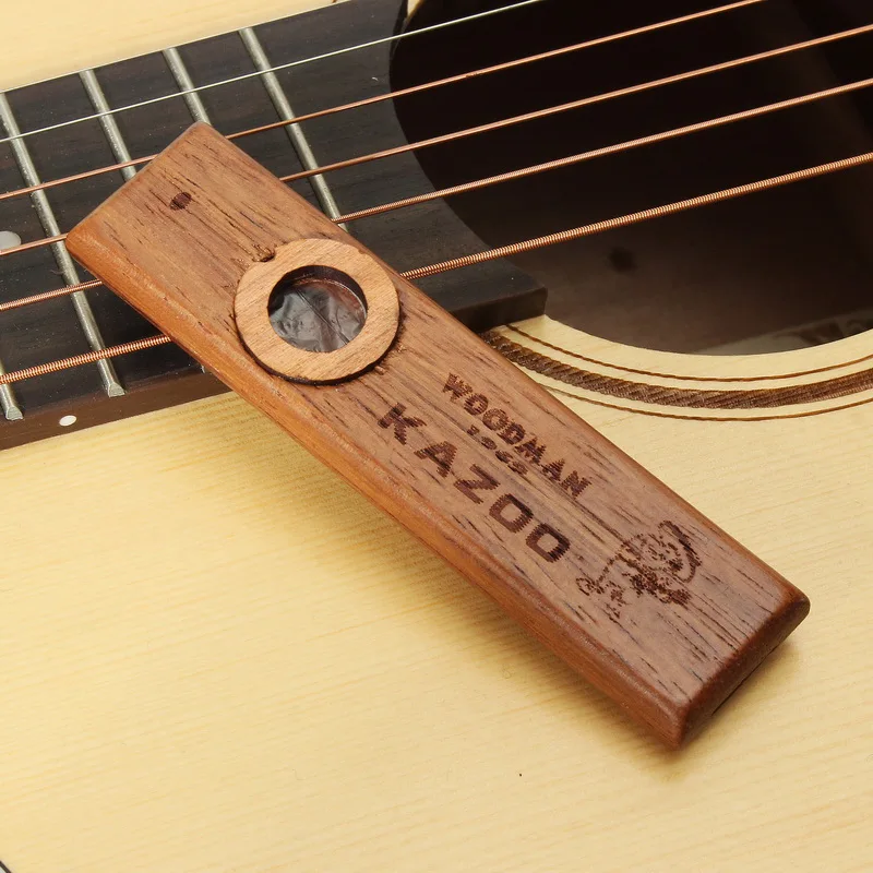 Деревянная гармоника премиум класса Woodman Kazoo Orff инструменты укулеле гитара