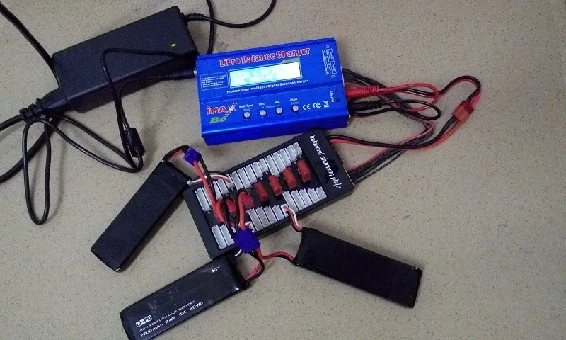 HUBSAN H501S H501A H501C/H502S аксессуары iMAX B6 Баланс Зарядное устройство для 3 шт Lipo батареи. В