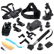 Go pro Accessories Pack for Gopro hero5 hero4 session hero4/3/2/1 sj4000 sj5000 sj6000 soocoo s70 sj m20