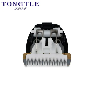 

Tongtletech Professional Electric Hair Clipper Blade Titanium Ceramic Cutter Head Hair Trimmers Accessories For DT-869