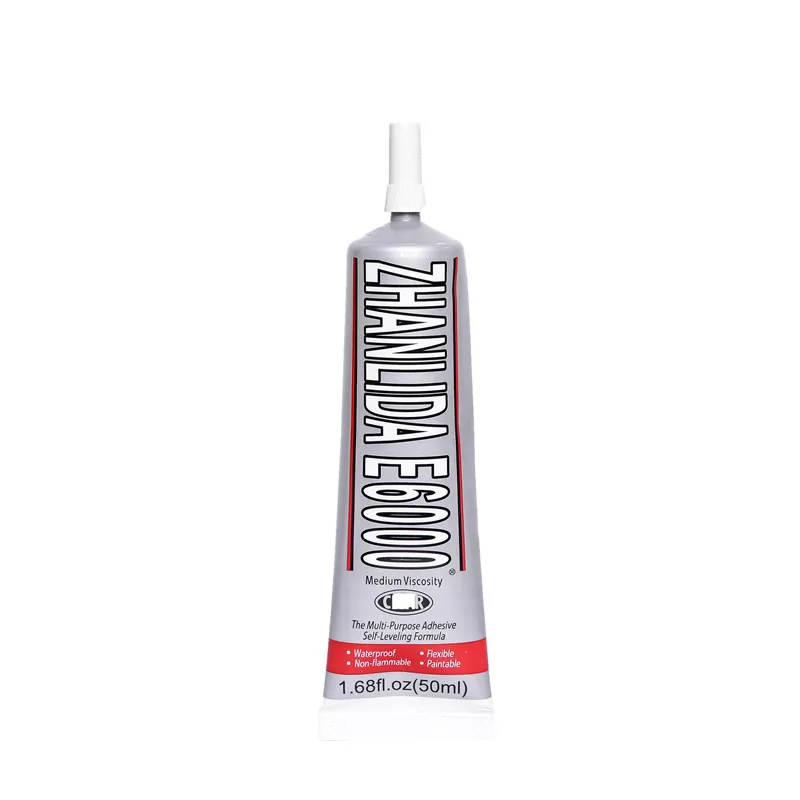 

5Pcs 50ML E6000 Touch Screen Lcd Glue Adhesive E-6000 Jewelry Ceramics Wood Fabric Textile Plastic Craft Rubber Drill Flower Bts