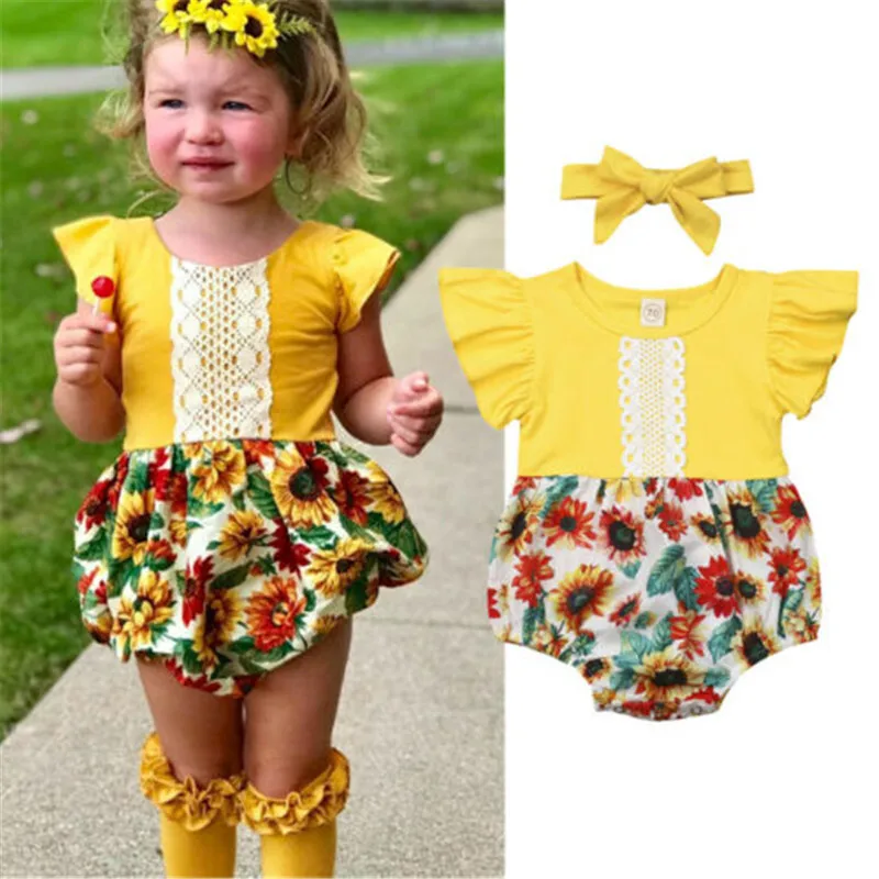 yellow girls jumpsuit
