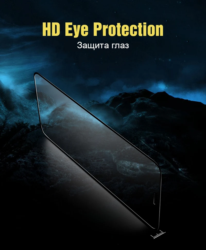 6D Protective Glass On the For iPhone 7 6 XS MAX Screen Protector Full Cover Curved Tempered Glass For iPhone 6 s XR X 10 8 Plus (10)