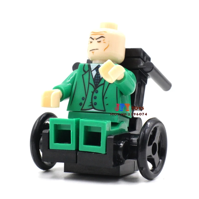 

Single Sale superhero marvel Professor X men TV building blocks model bricks toys for children brinquedos menino
