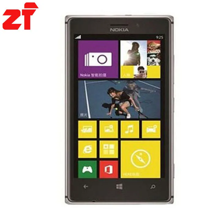 Unlocked Original Nokia Lumia 925 Windows8 OS mobile phone Dual Core 4 5 WIFI GPS 1GB