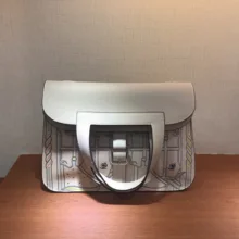 Kafunila Женская винтажная дизайнерская Роскошная брендовая седельная сумка из натуральной кожи с застежкой, женская классическая сумка через плечо