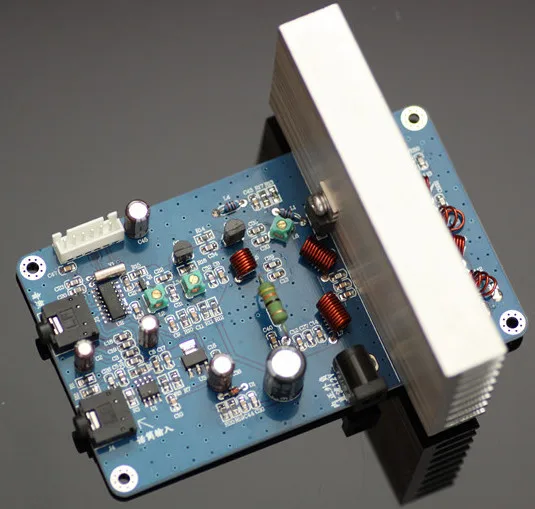 

DIY 15W PLL Digital LCD Stereo FM Transmitter PCB Kit Suite power frequency volume adjustable