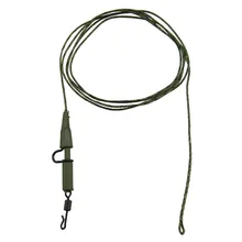 2 X Высокое качество расстояние клип с QC поворотный-leadcore лидеров с превосходными анти-запутывания свойства установки для рыбалка на Карпов