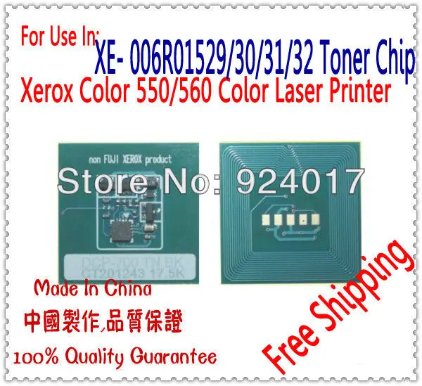 

For Xerox Color 550 560 570 Printer Toner Reset Chip,For Xerox 550 560 570 Toner Chip,006R01525 006R01526 006R01527 006R01528