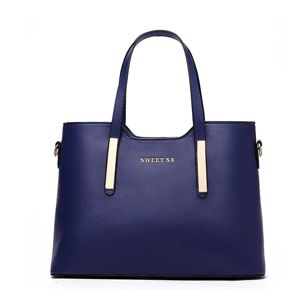 

Leather Women Top-handle Handbags Ladies Shoulder Bag Solid Tote Bolsas Feminina Borse Female Herald