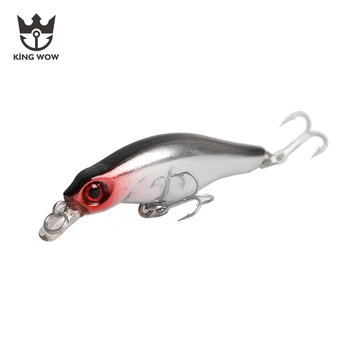 

Mini Fishing Lure Surface Water Swim Hard Bait Fish Tackle 5CM 2.3G Float Minnow Fishing Wobbler Japan Pesca Crankbait