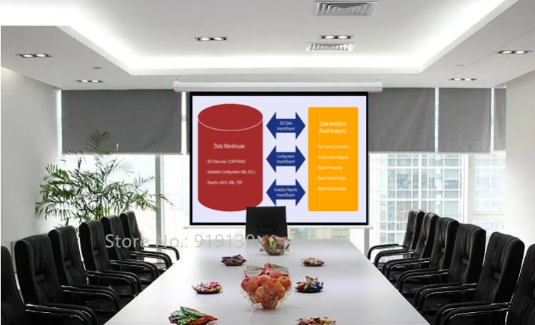 120inch 4x3 Electric Screen pic 23