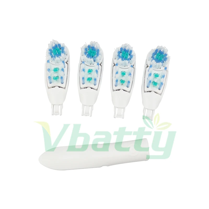 1Set/4pc 4734 Model Battery Toothbrush Head Soft Bristles Replacement for Oral B 4732/3733 Dual Clean Complete Brush Heads 1Set/4pc 4734 Model Battery Toothbrush Head Soft Bristles Replacement for Oral B 4732/3733 Dual Clean Complete Brush Heads